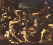 Giovanni Francesco Barbieri Called Il Guercino The Raising of Lazarus (mk05) painting